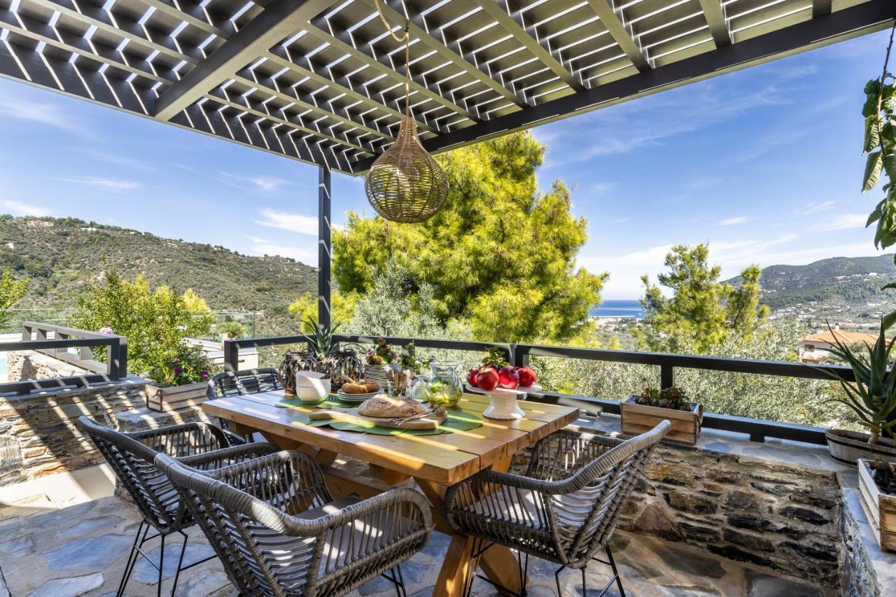 Villa Politimi Luxury Retreat Skopelos Town Ngoại thất bức ảnh