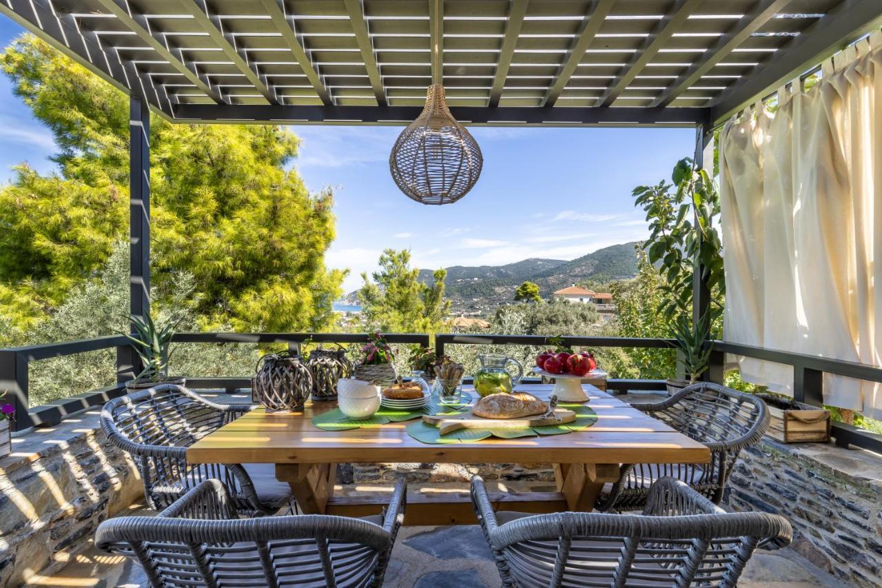 Villa Politimi Luxury Retreat Skopelos Town Ngoại thất bức ảnh